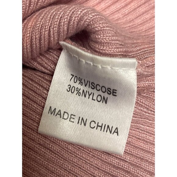 Princess Polly Women's Tank Top Knit Sweater Key Hole Pink Size XS Small Ribbed - Picture 6 of 7